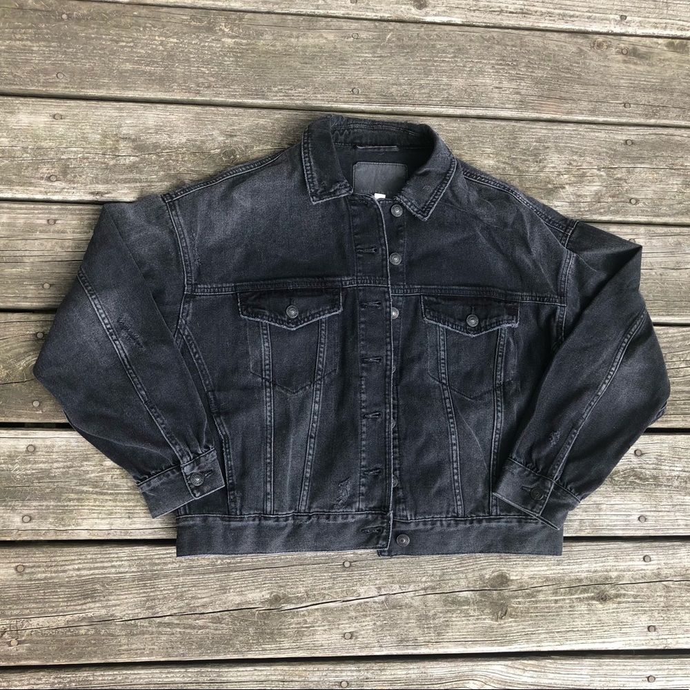 American Eagle Women’s Black Jean Jacket